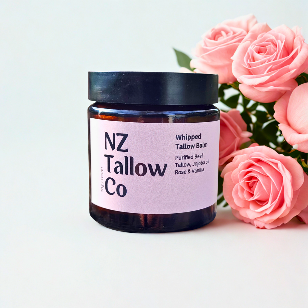 Rose & Vanilla Tallow Balm