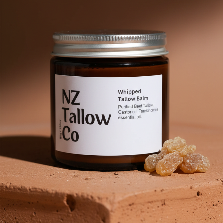 Frankincense & Castor Oil Tallow Balm
