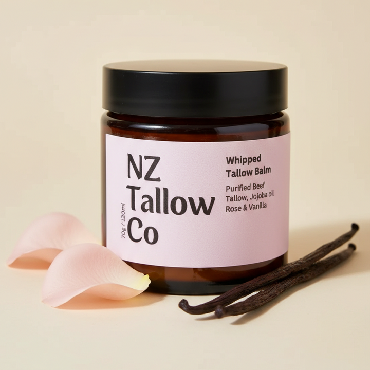 Rose & Vanilla Tallow Balm